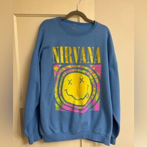 Blue Nirvana Crewneck